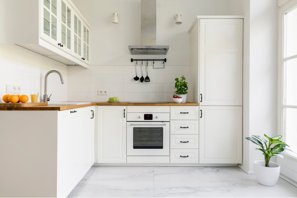 photo of apartment kitchen