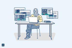 illustration of a landlord using Avail